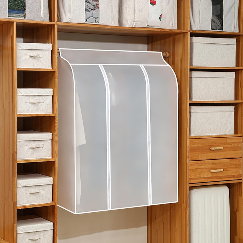 Protector de Ropa Colgante,120cm*100cm*50cm Protector de Ropa para Closet,Cubre Polvo