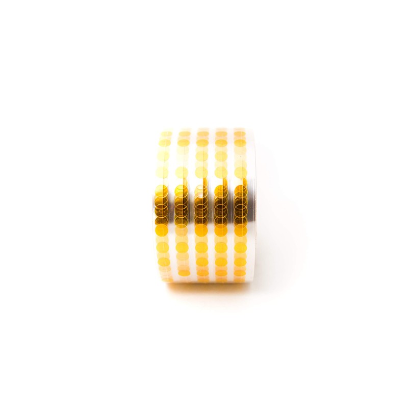Bertech - PPD-1/4 Polyimide Masking Discs, 1/4 Inch Diameter, Amber,