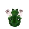 Sitting Frog Salt & Pepper Shaker Holder, Unique Kitchen Decor,