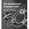 Round Steamer Rack for Pots, Adjustable Instant Pot Trivet Expandable