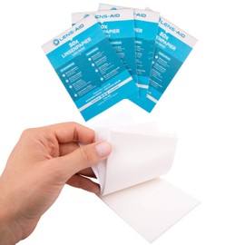 Lens-Aid Lens Paper for Lens Cleaning – 200 Sheets Tear-Resistant Lens Cleaning Paper for Camera Lenses (4 x 50 Pieces)