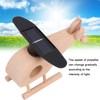 Solar Powered Helicopter Kids Intellectual Science Kit Puzzle Toy Perfect