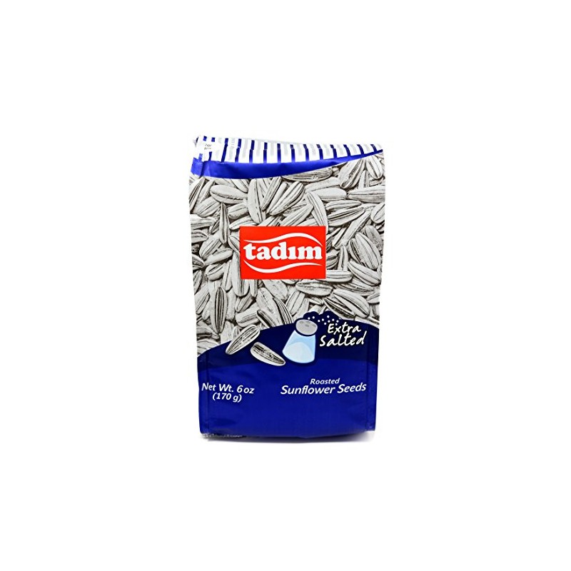 Tadim Sunflower Seeds 170 Gr / 6 Oz (Extra Salted,