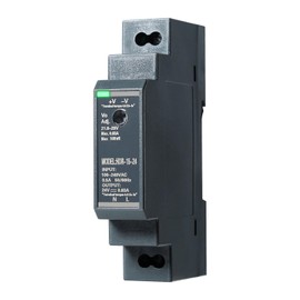 BuyWeek 24 V 15 W 0.63 A DIN Rail Power Supply HDR-15-24 DC DIN Rail Power Supply DIN Rail Transformer AC to DC for Industrial Automation System