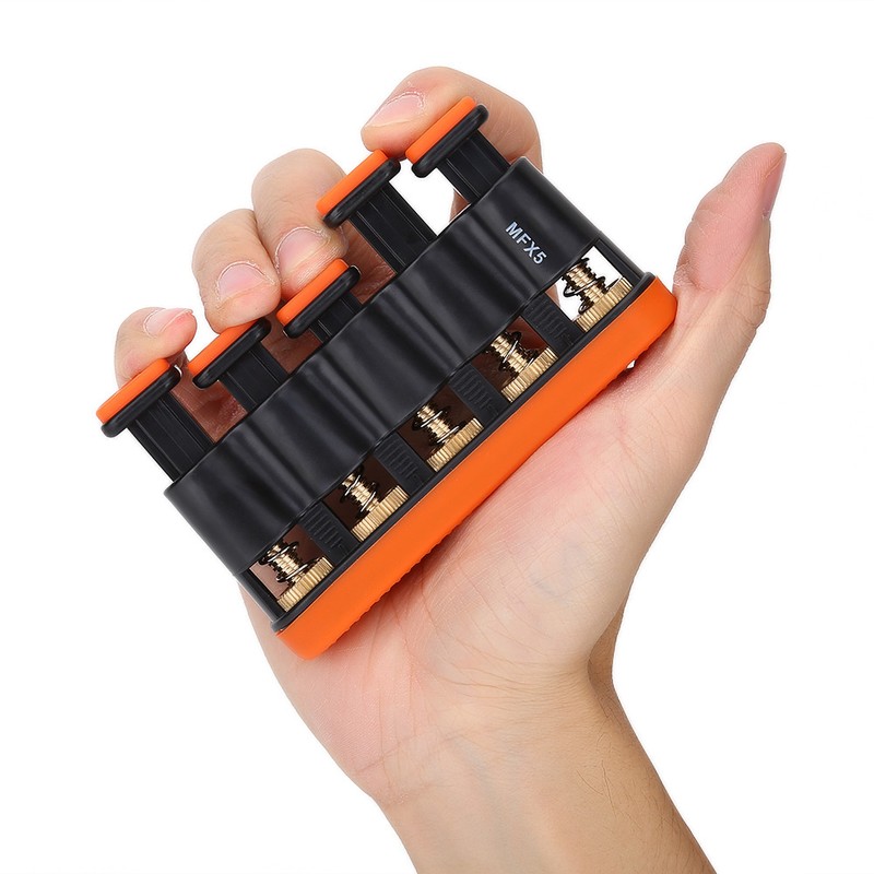 Variable Hand Finger Strength Tension Exerciser Grip Trainer for Piano