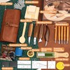 Wood Carving Kit, 32Pcs Wood Carving Tools with Storage Bag,