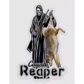 shed-hunters.com Coyote Reaper  Predator  Hunting Sticker