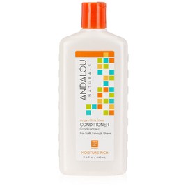 Andalou Naturals Conditioner Ounce, Argan Oil and Shea, 11.5 OZ - 3 PACK