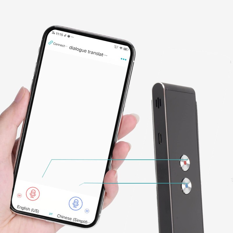 Language Translator Device,96 Languages Smart Foreign Language Translator with 400mAh