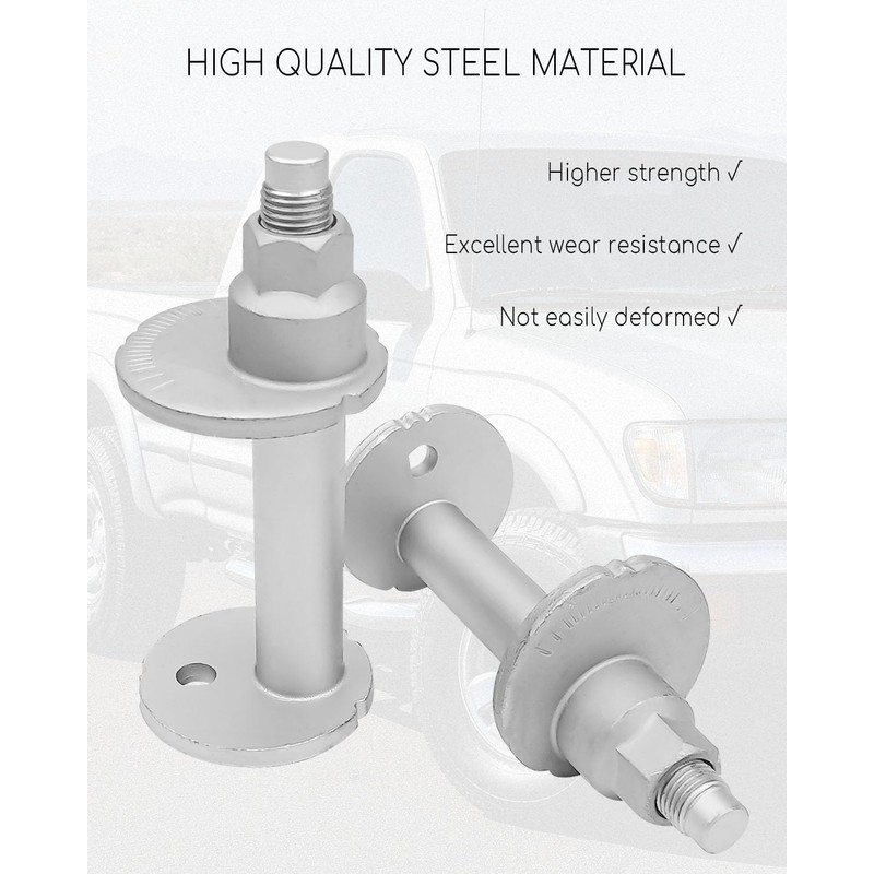 ULZOZN Front Alignment Camber Toe Adjustment Bolt Fit for Toyota