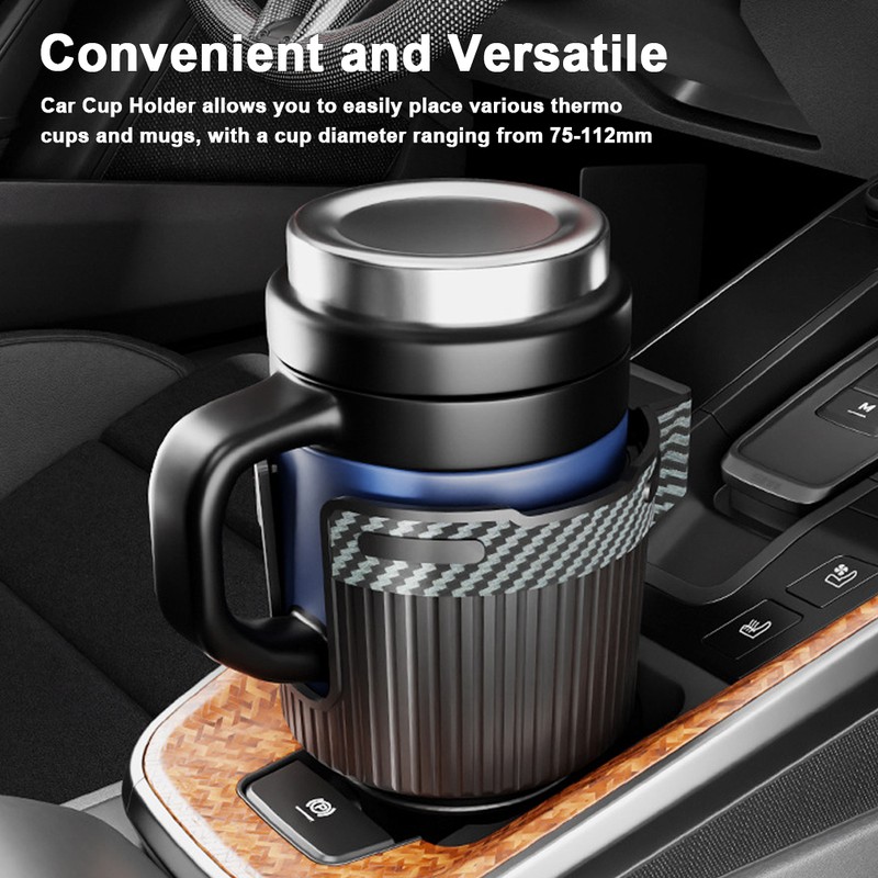 Car Cup Holder Expander Coffee Drinks Bottle Holder Extender Adapter