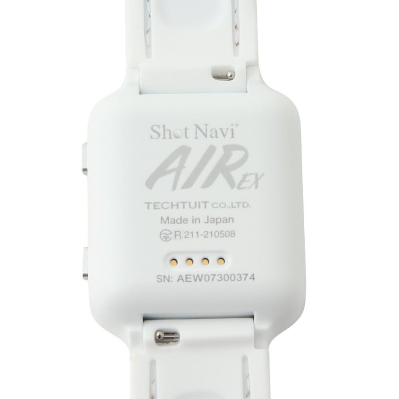 Shot Navi AIR EX (Shot Navi) [White] Ultra-lightweight 20g Touch
