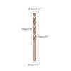 TA-VIGOR 8mm Straight Shank Twist Drill Bit, High Speed Steel