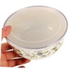 WOONEKY 5pcs Bowls Salad Bowl Lid Mixing Lids Set Large