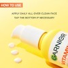 Garnier Vitamin C Serum Cream SPF 25, 2-in-1 Brightening Face