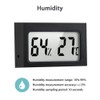 HYNNIO Mini Digital Thermometer Hygrometer, Large Number Display Temperature Humidity