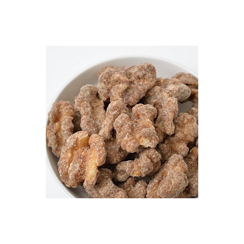 Brown Sugar Walnuts, 8.8 oz (250 g), Walnuts