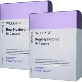 Wellage Real Hyaluronic RX Capsules 2 Boxes (21mg X 36EA) / 웰라쥬 리얼 히알루로닉 알엑스 캡슐 2박스 (21mg X 36EA)