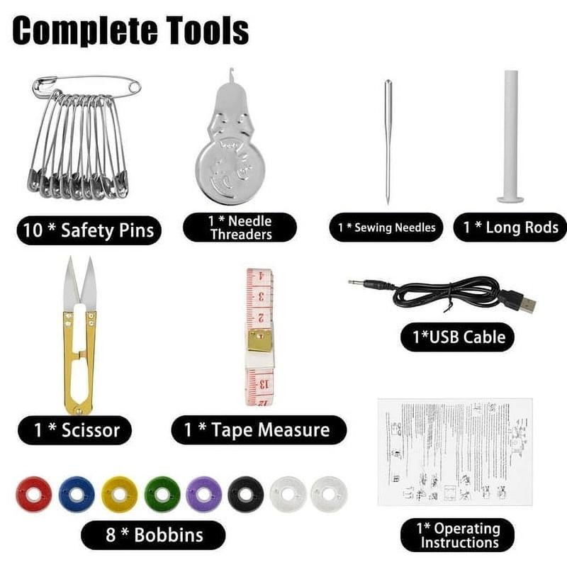 Portable Mending Machine, Handheld Sewing Machine, Mini Handheld Sewing Machine,