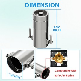 Cartridge Puller Removal Tool fit for RP19804 RP46074 Cartridge,Compatible with Delta 1300 & 1400 Series Cartridges