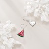 AXOMY Watermelon Earrings 925 Sterling Silver Watermelon Dangle and Drop