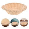 BIUDECO Bread Basket Rattan Large Kitchen Basket Japanese Daiso Style