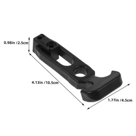 Operitacx 4pcs Elastic t Handle Rubber Latches Tool Box Latches Car Hood Straps Trailer Box T-Handle Rubber Heavy Duty Cabinet Installation Tools