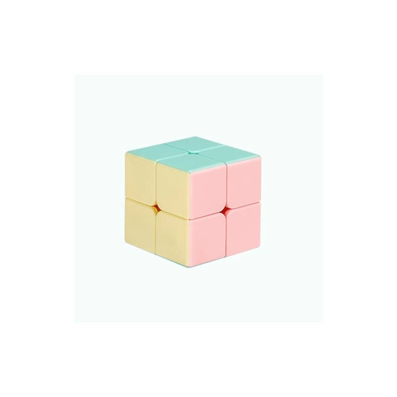 Shengshou Magic Puzzle Cube Pastel Colors, Stickerless No Stickers, Macaron
