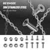 Bevinsee 3" inch Escape Pipe Fender Exit Bezel Trim Ring