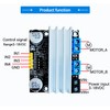DC Motor Driver, DC 3V-18V 10A Dual H Bridge Motor