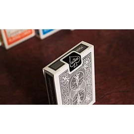 Bicycle Silver Playing Cards by US Playing Cards | Poker Deck | Collectable