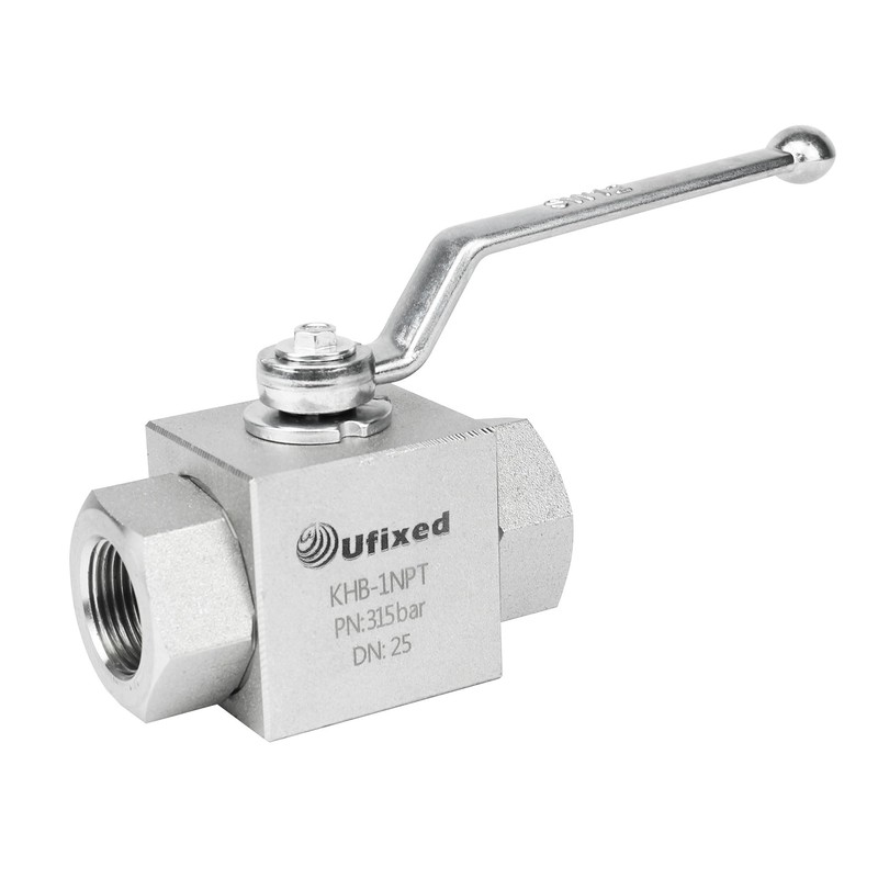Ufixed 1" High Pressure Hydraulic Ball Valve,4500 psi,No Leak,Corrosion Resistance,Heavy