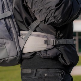 Johnny Urban Hip Belt for Retrofitting or Replacement - Taylor - Fits Models Allen Travel L & XL Only, darkgray, Additional pocket