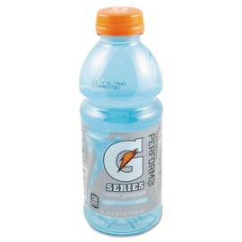 Gatorade 32486 G-Series Perform 02 Thirst Quencher, Glacier Freeze, 20 oz Bottle, 24/Carton