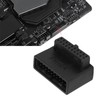 Plyisty USB 3.0 19/20 Pin Adapter Socket 90 Degree Adapter