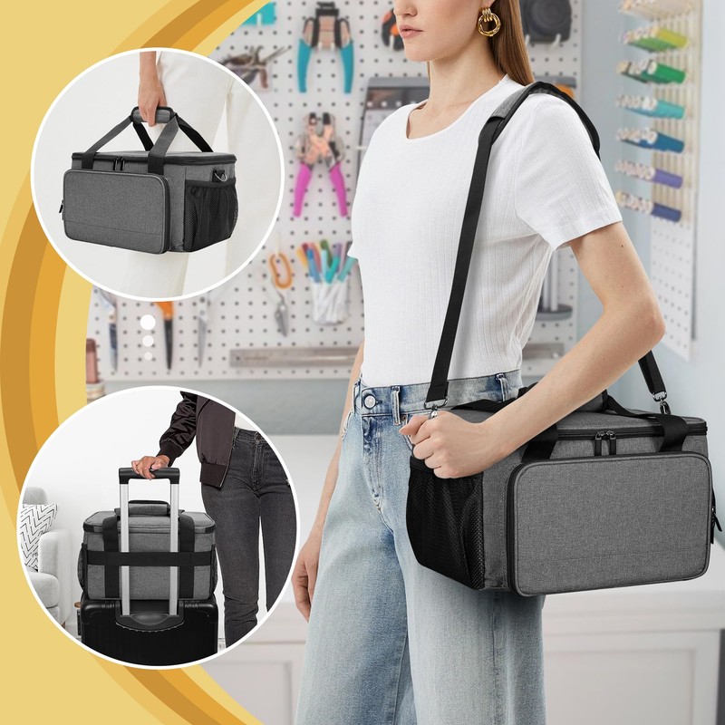LUXJA Carrying Case Compatible with Cricut Joy Xtra, Bag Fits