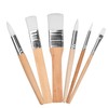 Chstarina Brush Set of 6 Acrylic Brush Set, Nylon Brush
