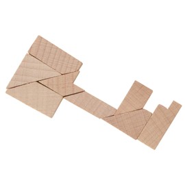 Bartl 109299 Mini Wooden Jigsaw Puzzle The Verfred Key Made of 8 Small Wooden Pieces