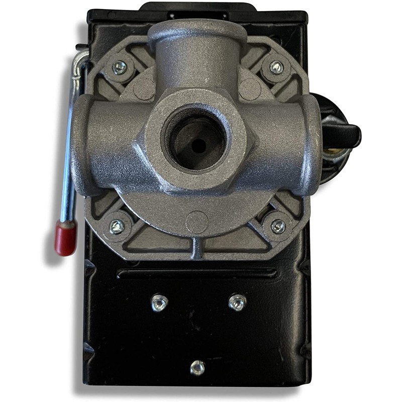 Sunny-L4, 95-125 psi, Four Port Pressure Switch w/ On/Off Switch