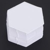 100Pcs Hexagon Shape Paper Quilting Template Polygon Paper Quilting Templates