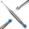 MuskalMed New Sharpened Straight Spade Root Proximator PDL Dental Elevator
