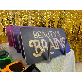 Photo Booth Props 6 pieza Diversión Prop signos ideales para bricolaje Photo Booth ideal para Alquiler de Photo Booth. Divertido Photo Booth Props los huéspedes Amor.