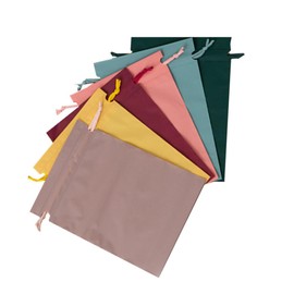 VALICLUD 6Pcs Clothes Drawstring Bags Dust Portable Shoe Organizer Shoe Packing Bags for Travel