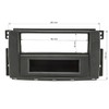 tomzz Audio 2451-031 Radio Faceplate Compatible with Smart Fortwo 451