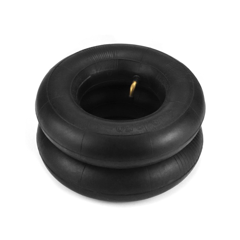 QWORK 4.10/3.50-4 Wheelbarrow Inner Tube, 4 Pack Replacement Inner Tubes,