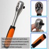 JEUCLEL 37PCS 1/4" Drive Mini Ratchet Set with bits, Torx,
