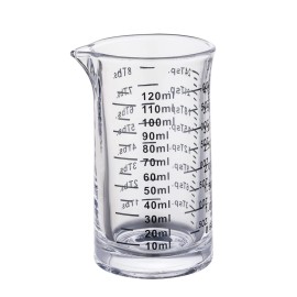 Ackers Shot Glass Measuring Cup 4 Ounce/120ML Liquid Heavy High Espresso Glas...