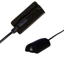 MiniMount for RODE Lavalier/Lavalier GO. Slim, Low-Profile and Made from Hardened Plastic. Hand-Finished for Smoothness. Includes 5x Hypoallergenic MiniMount Stickies (Black)