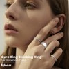 sylacor Adjustable 14K Gold Plated Stacking Rings for Oura Ring
