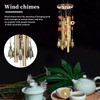 Wind Chimes for Garden Decorations, Chinese Lucky Metal Bell Wind